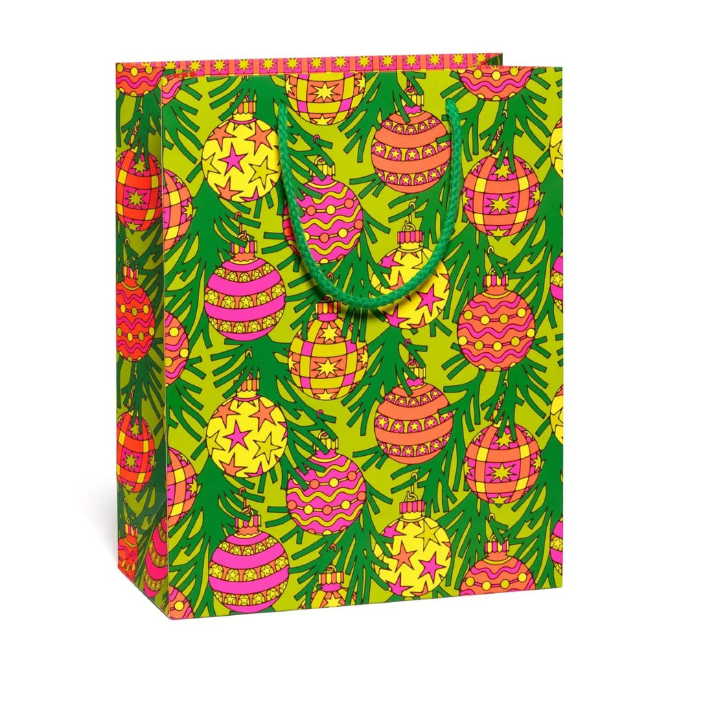 Bright Baubles Large Gift Bag Red Cap Cards Gift Wrap & Packaging - Holiday - Christmas - Gift Bags