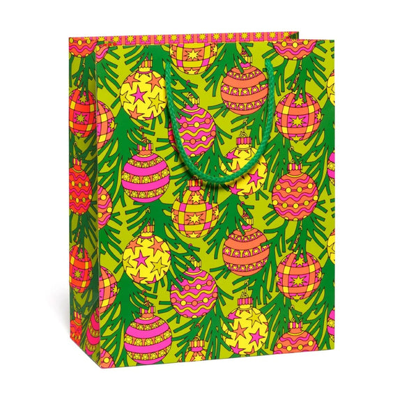 Bright Baubles Large Gift Bag Red Cap Cards Gift Wrap & Packaging - Holiday - Christmas - Gift Bags