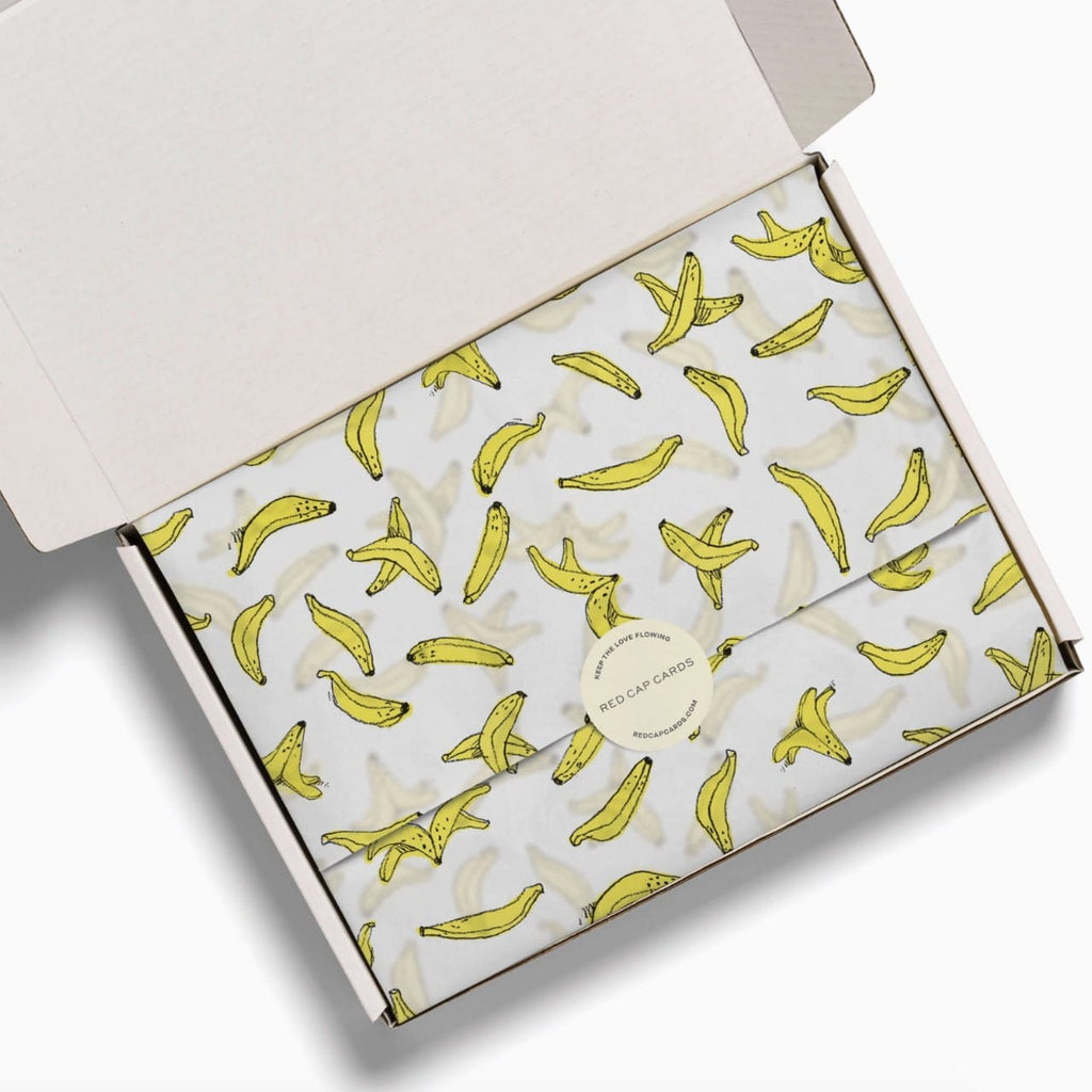 Bananas Gorilla Tissue Paper Red Cap Cards Gift Wrap & Packaging - Tissue Paper