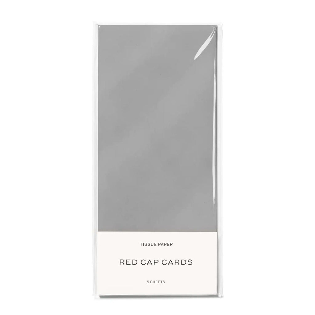 Silver Tissue Paper Red Cap Cards Gift Wrap & Packaging - Tissue Paper