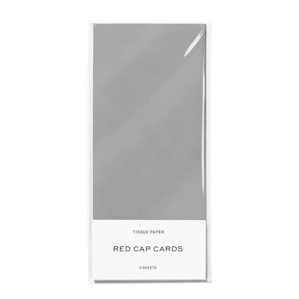 Silver Tissue Paper Red Cap Cards Gift Wrap & Packaging - Tissue Paper