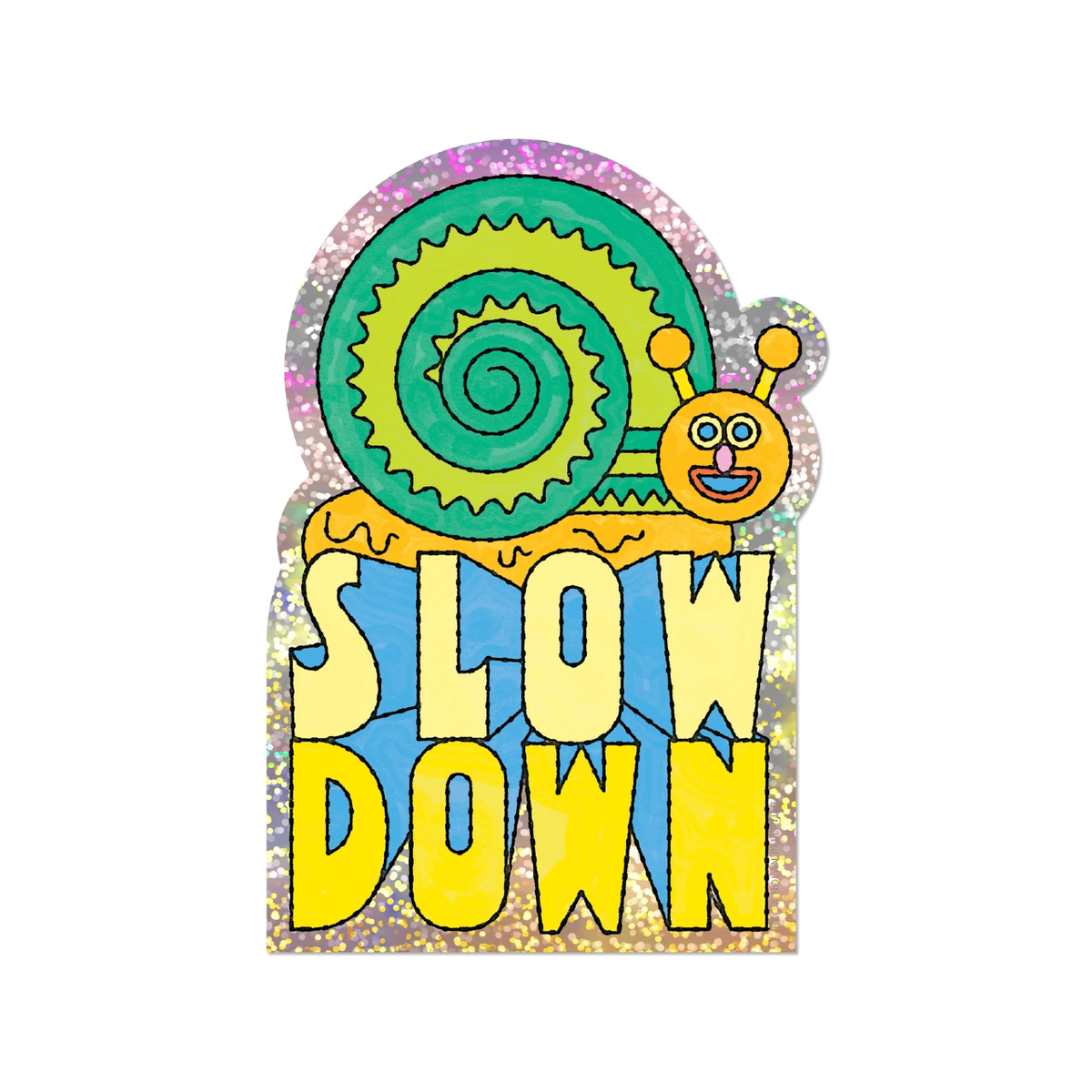 Slow Down Sticker – Urban General Store