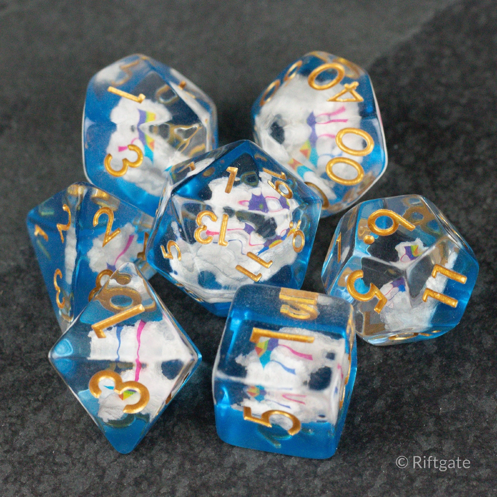Clouds And Kites Dice Set Riftgate Toys & Games - Puzzles & Games - Games
