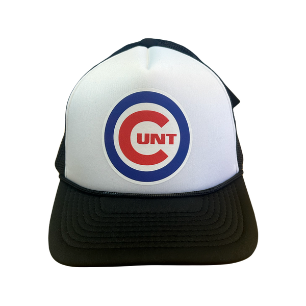 Cunt Cubs Logo Trucker Hat - Adult Sad Bear Studio Apparel & Accessories - Summer - Adult - Hats