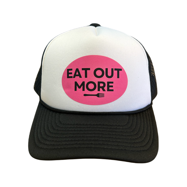 Eat OutTrucker Hat - Adult Sad Bear Studio Apparel & Accessories - Summer - Adult - Hats
