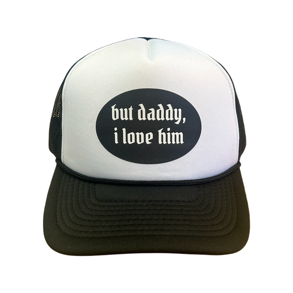 Taylor I Love Him Trucker Hat - Adult Sad Bear Studio Apparel & Accessories - Summer - Adult - Hats