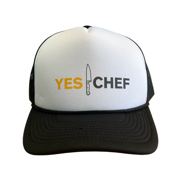 Yes Chef Trucker Hat - Adult Sad Bear Studio Apparel & Accessories - Summer - Adult - Hats