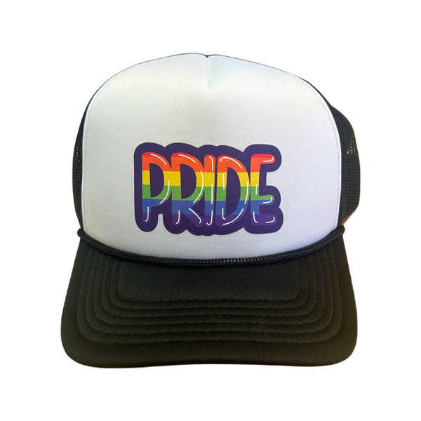 Pride Trucker Hat - Youth Sad Bear Studio Apparel & Accessories - Summer - Kids - Hats