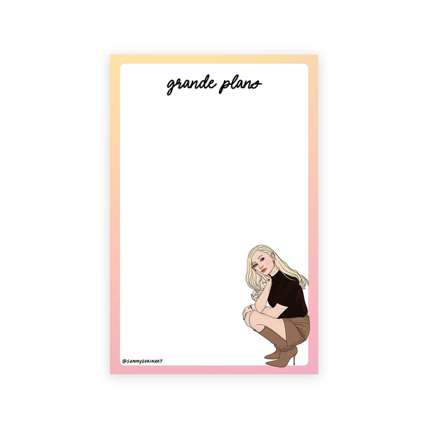 Grande Plans Notepad Sammy Gorin LLC Books - Blank Notebooks & Journals - Notepads