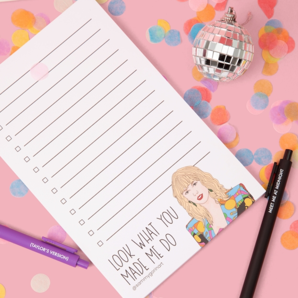 Look What You Made Me To-Do Checklist Notepad Sammy Gorin LLC Books - Blank Notebooks & Journals - Notepads