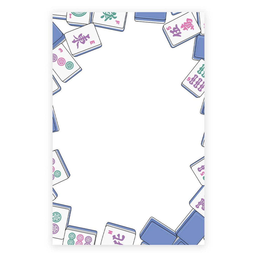 Mahjong Lover Notepad Sammy Gorin LLC Books - Blank Notebooks & Journals - Notepads