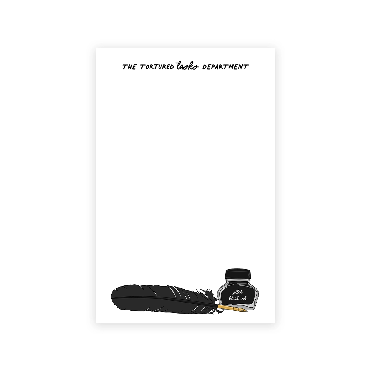 The Tortured Tasks Department Notepad – Urban General Store