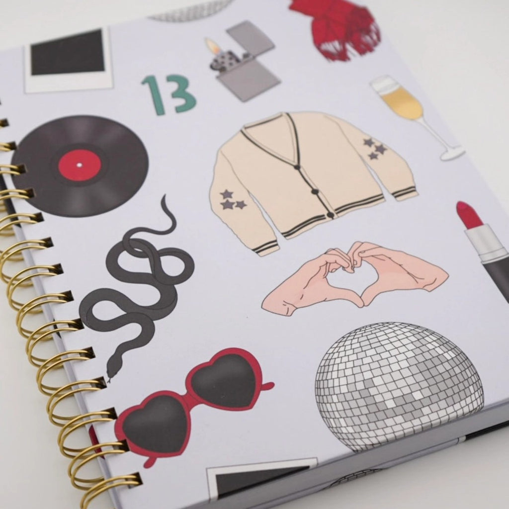 Taylor Spiral Notebook Sammy Gorin LLC Books - Blank Notebooks & Journals