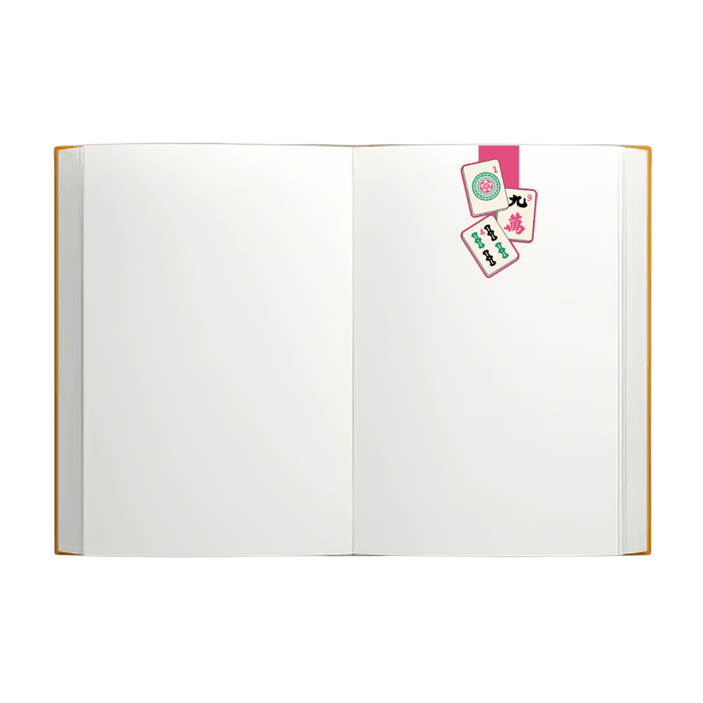 Mahjong Tiles Magnetic Bookmark Sammy Gorin LLC Books