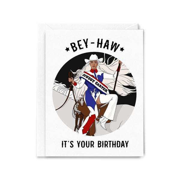 Bey Haw Birthday Card Sammy Gorin LLC Cards - Birthday