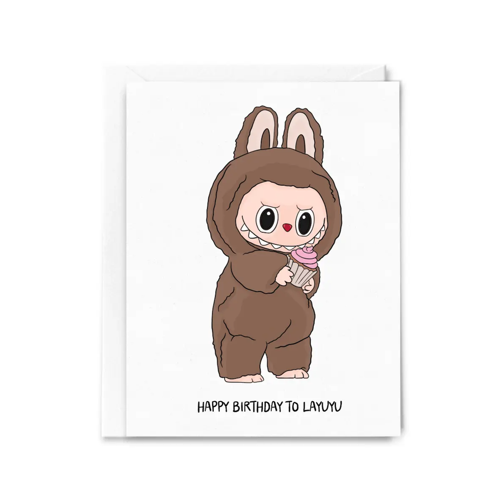 Happy Birthday To Layuyu Birthday Card Sammy Gorin LLC Cards - Birthday