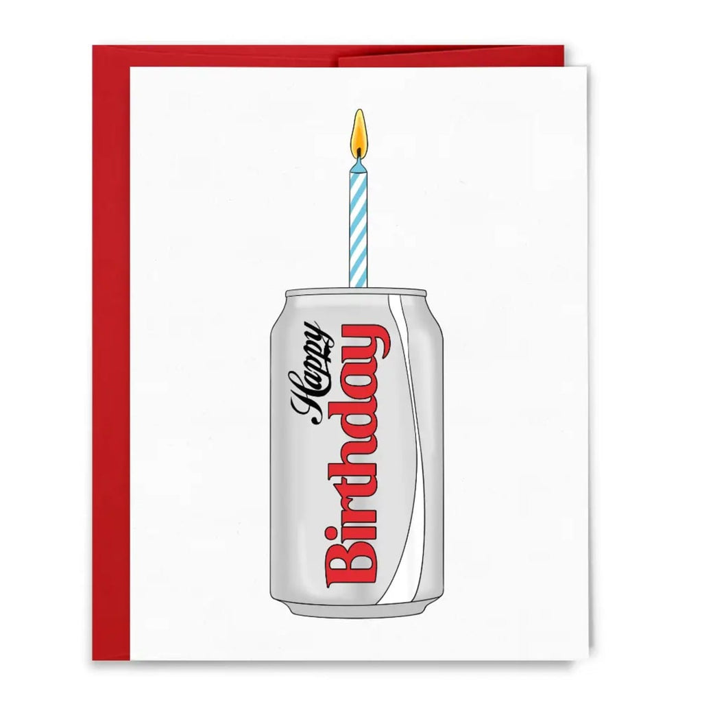 Soda Birthday Card Sammy Gorin LLC Cards - Birthday