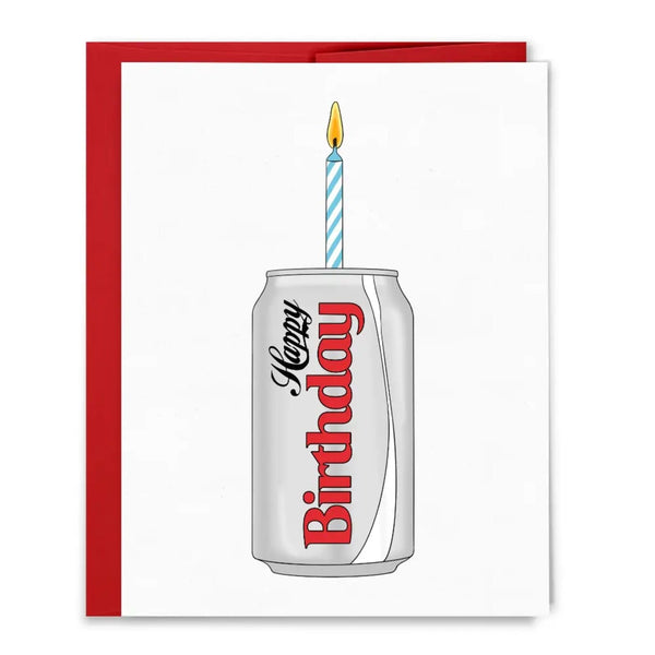 Soda Birthday Card Sammy Gorin LLC Cards - Birthday
