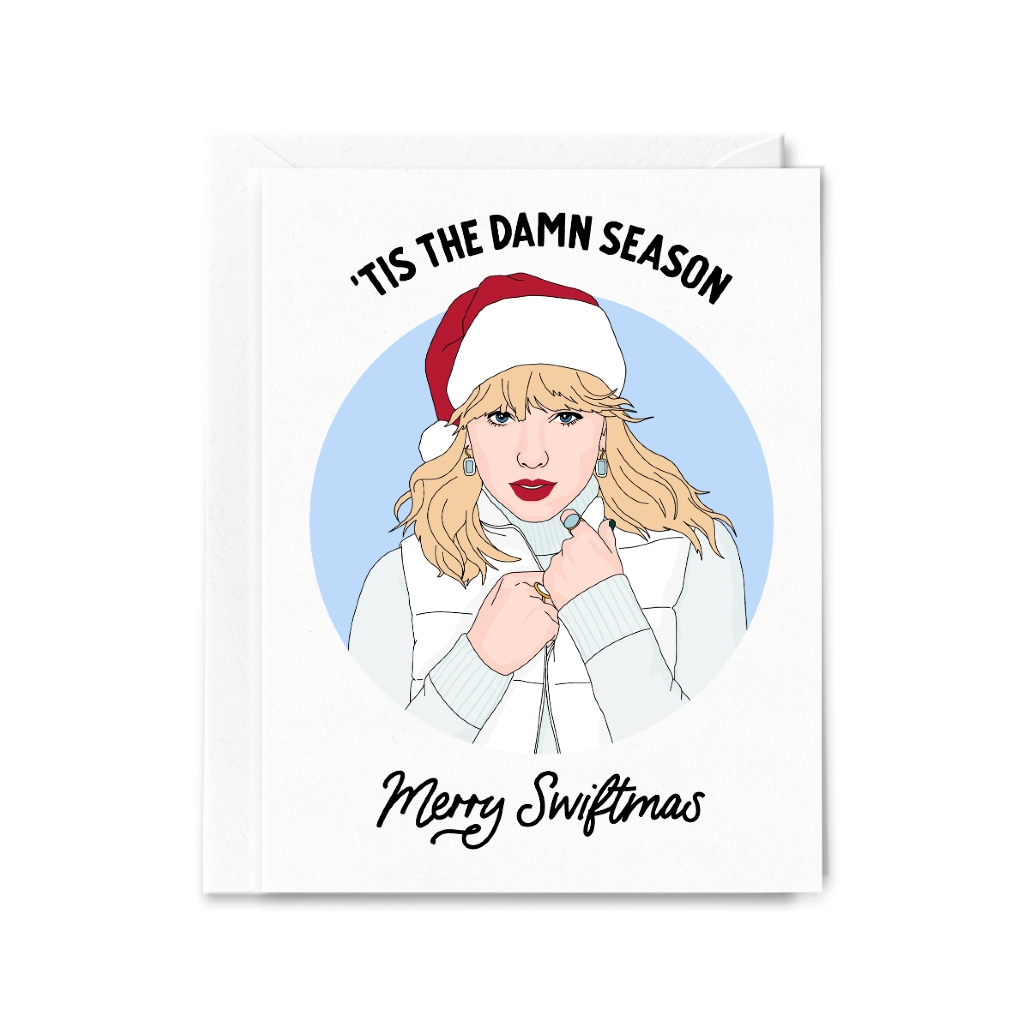 Tis The Damn Season Christmas Card Sammy Gorin LLC Cards - Holiday - Christmas