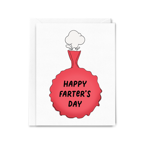 Happy Farter's Day Father's Day Card Sammy Gorin LLC Cards - Holiday - Father's Day