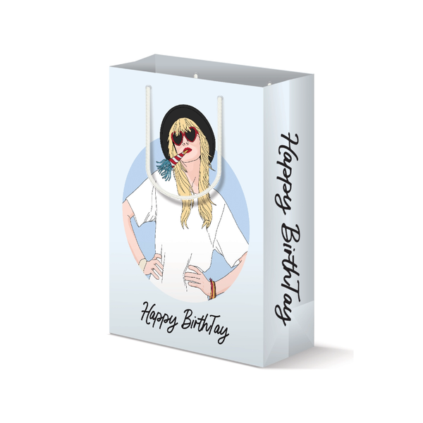 Happy BirthTay Gift Bag Sammy Gorin LLC Gift Wrap & Packaging - Gift Bags
