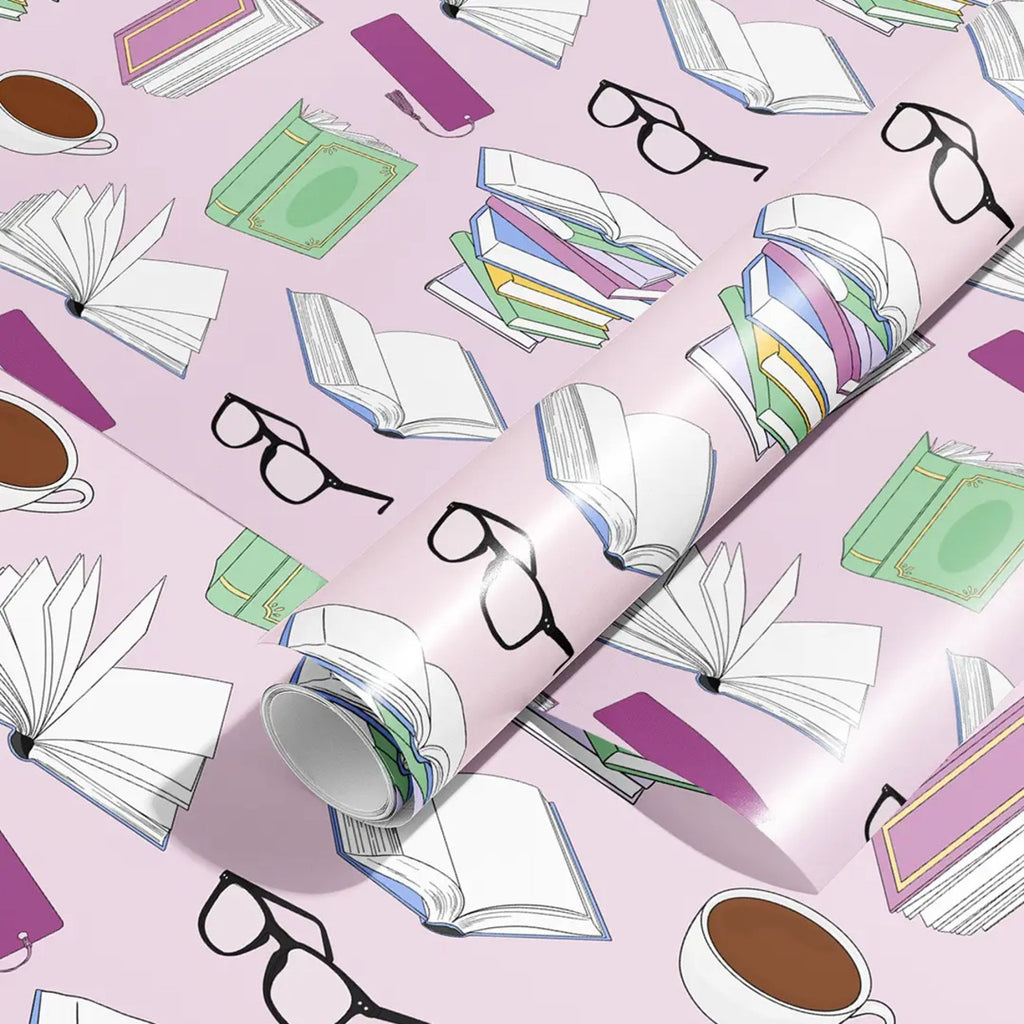 Bookish Wrapping Paper Sammy Gorin LLC Gift Wrap & Packaging - Gift Wrap