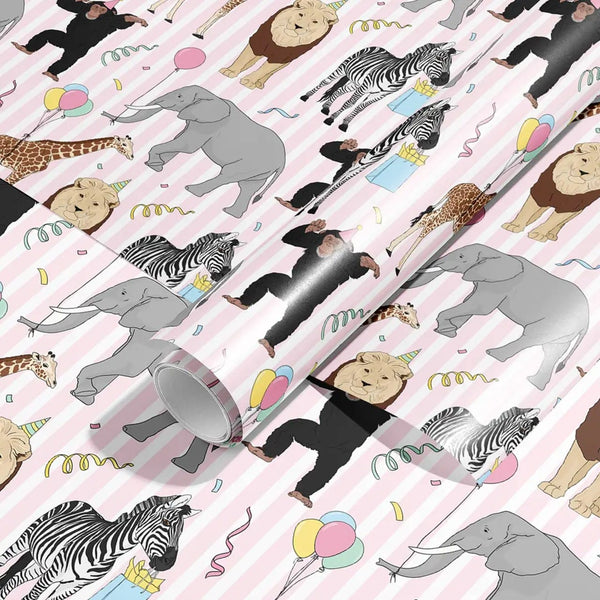 Party Animals Wrapping Paper Sammy Gorin LLC Gift Wrap & Packaging - Gift Wrap