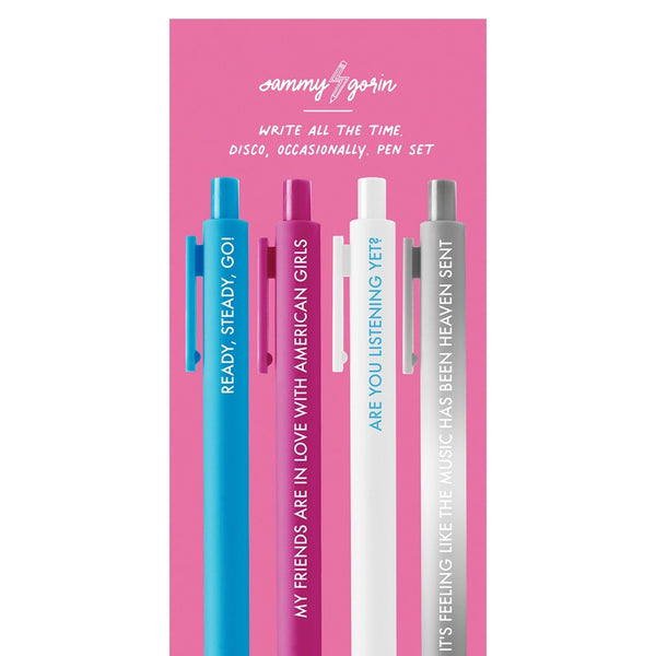 Write All The Time Pen Set Sammy Gorin LLC Home - Office & School Supplies - Pencils, Pens, Markers & Chalk