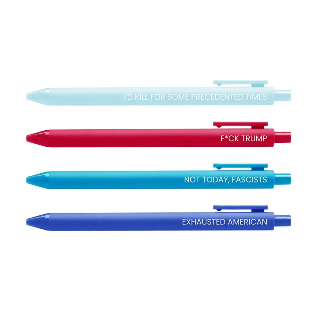 Exhausted American Pen Set Sammy Gorin LLC Home - Office & School Supplies - Pencils, Pens & Markers