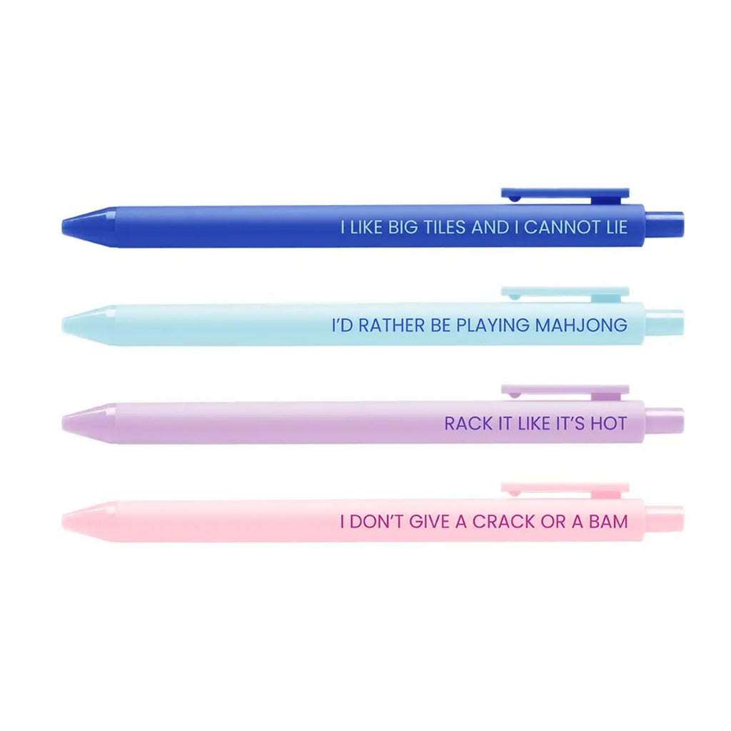Mahjong Lover Pen Set Sammy Gorin LLC Home - Office & School Supplies - Pencils, Pens & Markers