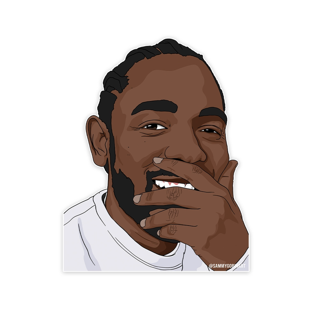 Kendrick Lamar Sticker Sammy Gorin LLC Impulse - Decorative Stickers