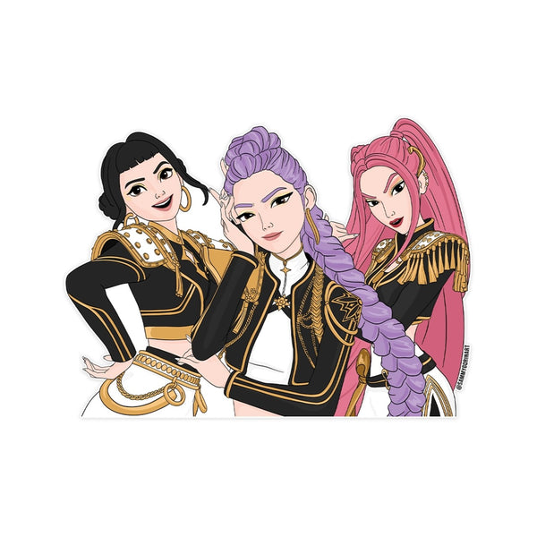 KPop Golden Sticker Sammy Gorin LLC Impulse - Decorative Stickers