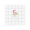 Pop Star Santa Hat Sticker Sammy Gorin LLC Impulse - Decorative Stickers