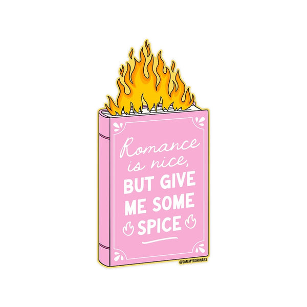 Romance Is Nice Spicy Books Sticker Sammy Gorin LLC Impulse - Decorative Stickers