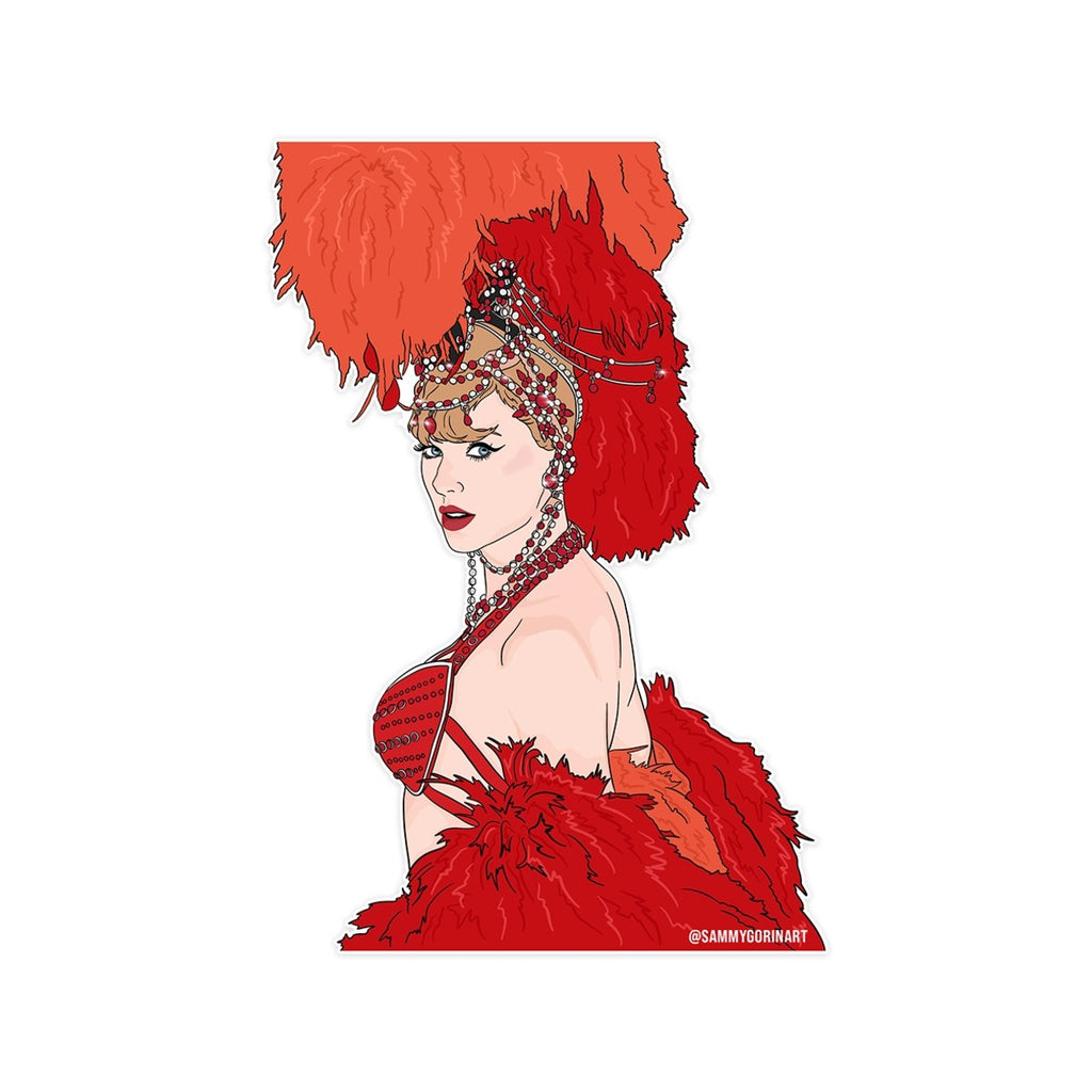 Taylor Sequins Are Forever Sticker Sammy Gorin LLC Impulse - Decorative Stickers