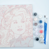 Dolly Parton Paint By Number Kit Sammy Gorin LLC Toys & Games - Art & Drawing Toys
