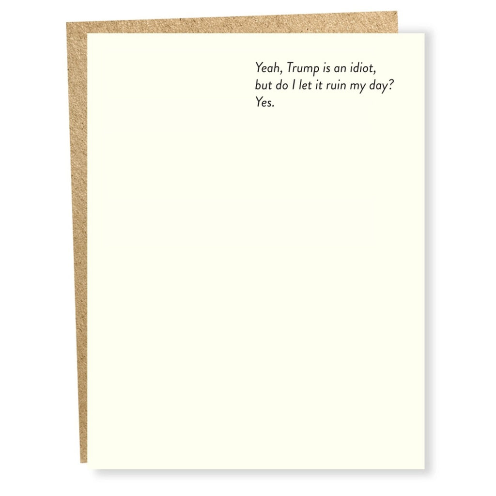 Ruin My Day Blank Card Sapling Press Cards - Any Occasion