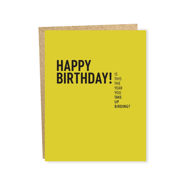 Birding Birthday Card Sapling Press Cards - Birthday
