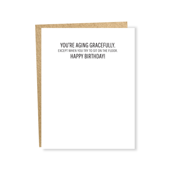 Floor Birthday Card Sapling Press Cards - Birthday