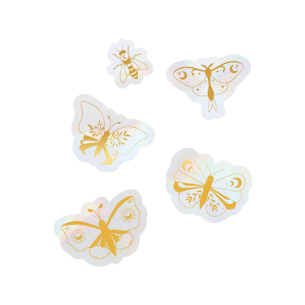 Butterflies & Moths Suncatcher Window Sticker Scout Curated Wears Home - Garden - Suncatchers