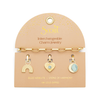 Blue Howlite/Harmony/Gold Interchangeable Charm Bracelet Scout Curated Wears Jewelry - Bracelet