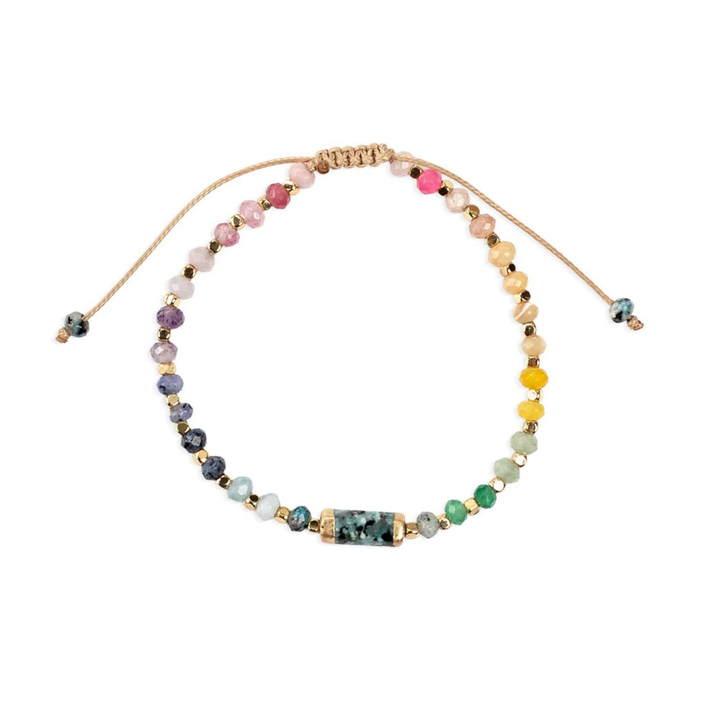 Clarity/Third Eye/Gold Glow Chakra Bracelet Scout Curated Wears Jewelry - Bracelet