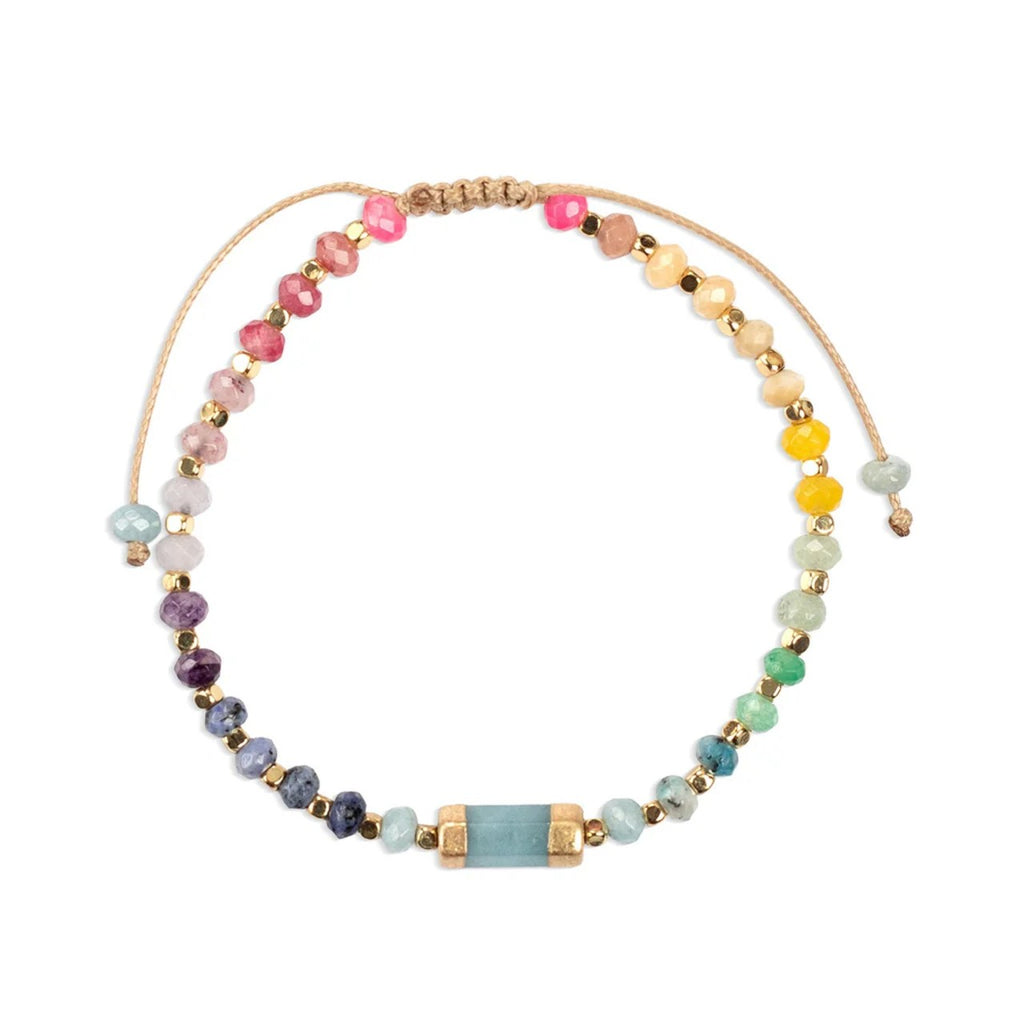 Communication/Throat/Gold Glow Chakra Bracelet Scout Curated Wears Jewelry - Bracelet
