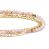 Delicate Stone Pink Opal Wrap Bracelet Scout Curated Wears Jewelry - Bracelet