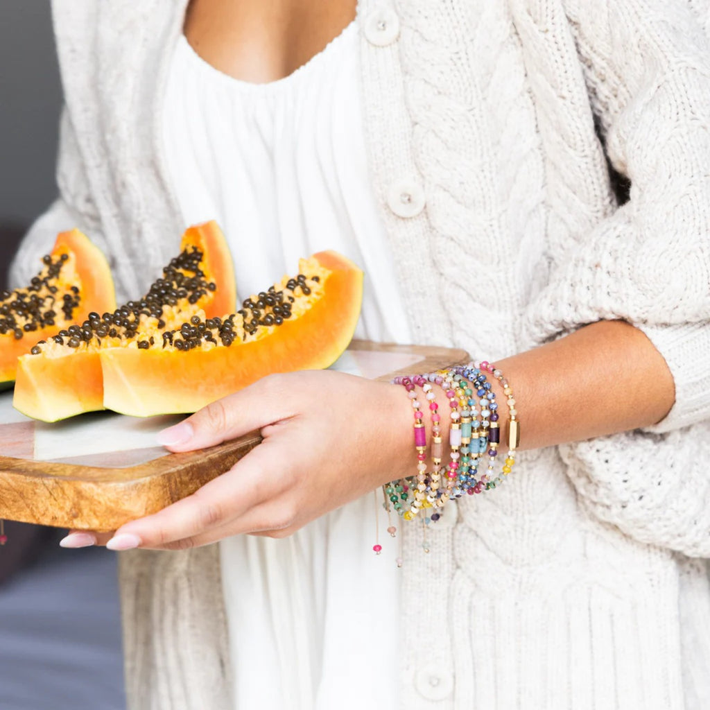 Glow Chakra Bracelet Scout Curated Wears Jewelry - Bracelet