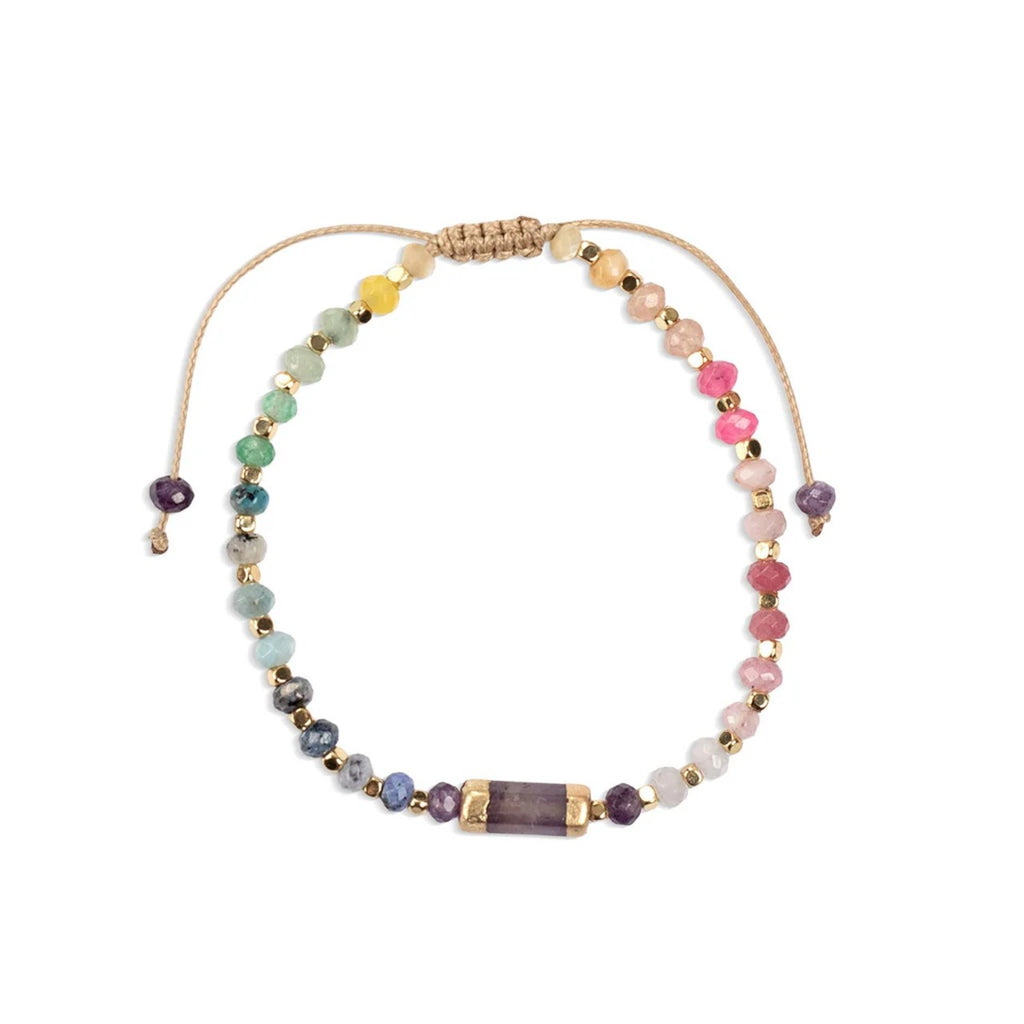 Tranquility/Crown/Gold Glow Chakra Bracelet Scout Curated Wears Jewelry - Bracelet