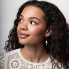 Gold Lily Refined Drop Earrings Scout Curated Wears Jewelry - Earrings