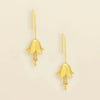 Gold Lily Refined Drop Earrings Scout Curated Wears Jewelry - Earrings