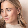 Smoke/Gold Refined Glass Drop Earrings Scout Curated Wears Jewelry - Earrings