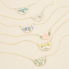 Pressed Flower Necklace - Gold Scout Curated Wears Jewelry - Necklaces
